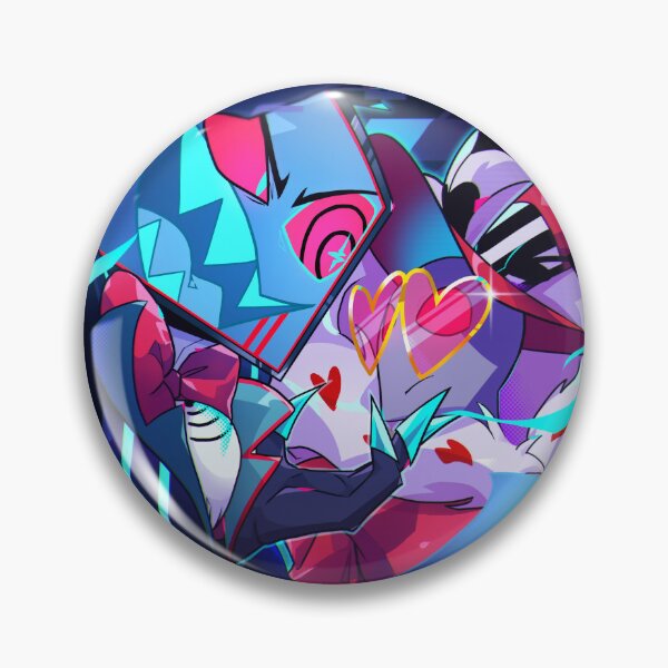 Item preview, Hazbin Hotel Instant Vox Button designed and sold by CPRKaaroo.
