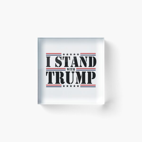 Item preview, I Stand With Trump - Patriotic Statement Design designed and sold by Fernandink1.