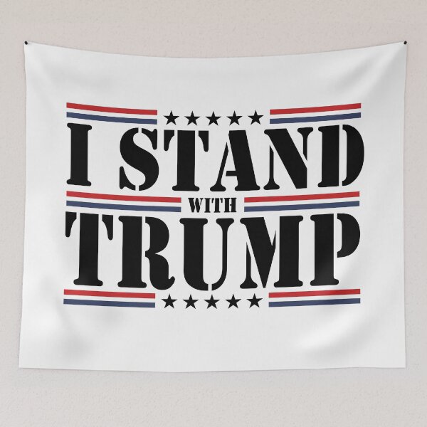Item preview, I Stand With Trump - Patriotic Statement Design designed and sold by Fernandink1.