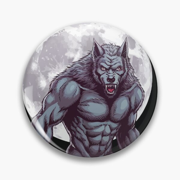 Artikelvorschau, Werwolf und Vollmond entworfen und verkauft von deathanarchy.