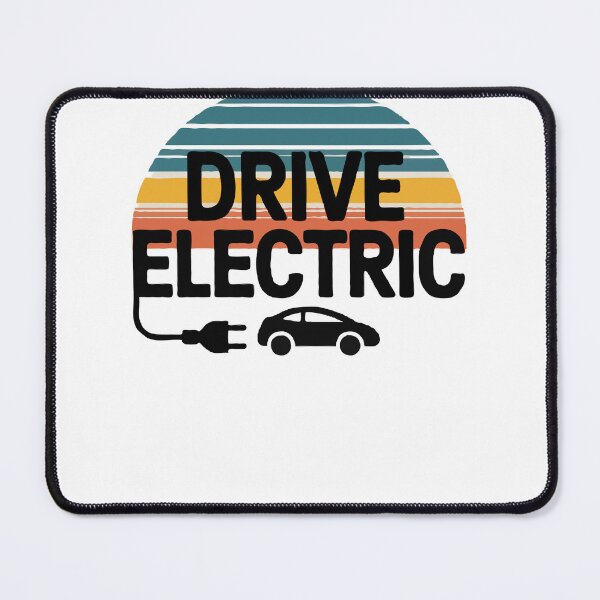 Item preview, Drive Electric Silhouette Car Plug Sunset designed and sold by InsanseCreation.