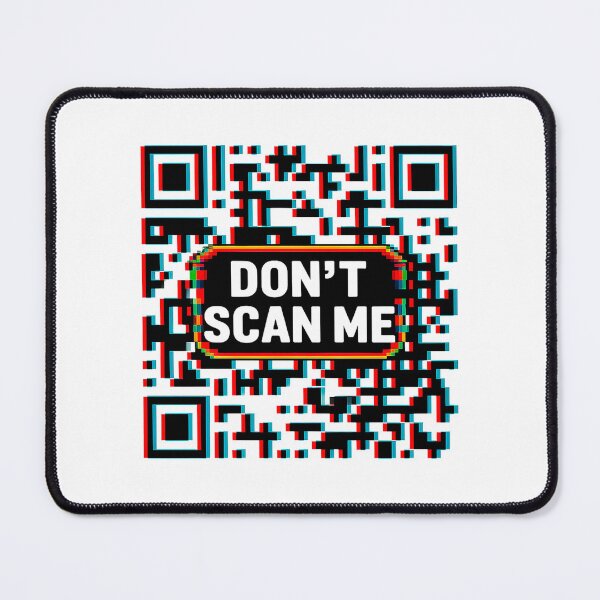 Item preview, Don't Scan Me Retro Digital Warning designed and sold by Amanda's Factory.