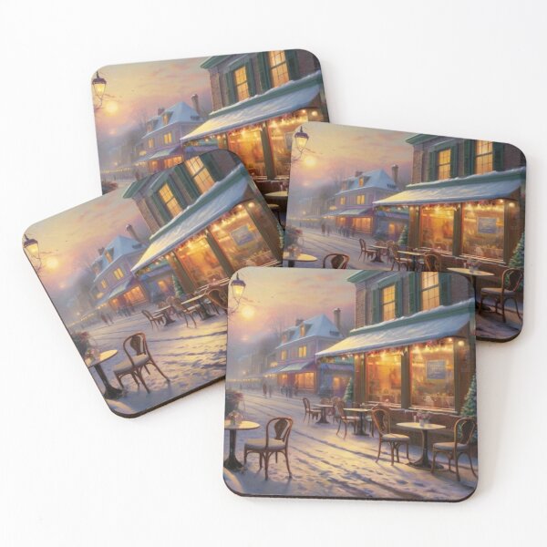 Item preview, Frosted Windows and Café Warmth designed and sold by BlareBlare.