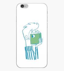 man who reading a book iPhone Case