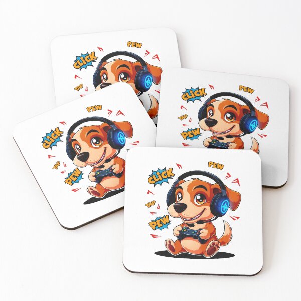 Item preview, Dog playing play station, gift designed and sold by murad2020.