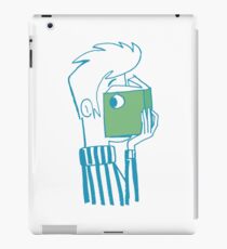 man who reading a book iPad Case/Skin