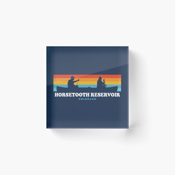 Item preview, Horsetooth Reservoir Colorado Canoe designed and sold by Esskay Designs.