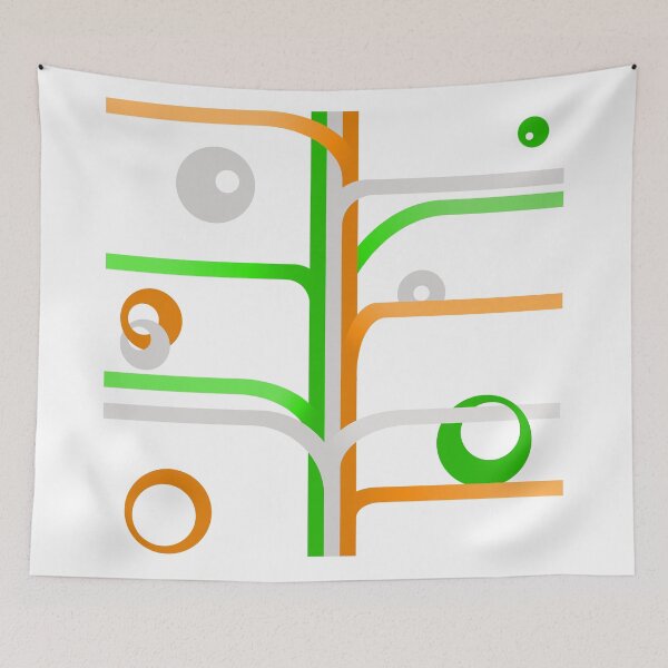 Item preview, Stripes and circles - Irish flag colours designed and sold by GetItGiftIt.