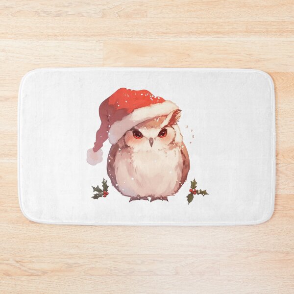 Item preview, Your cute happy friend christmas owl designed and sold by PatternFly.