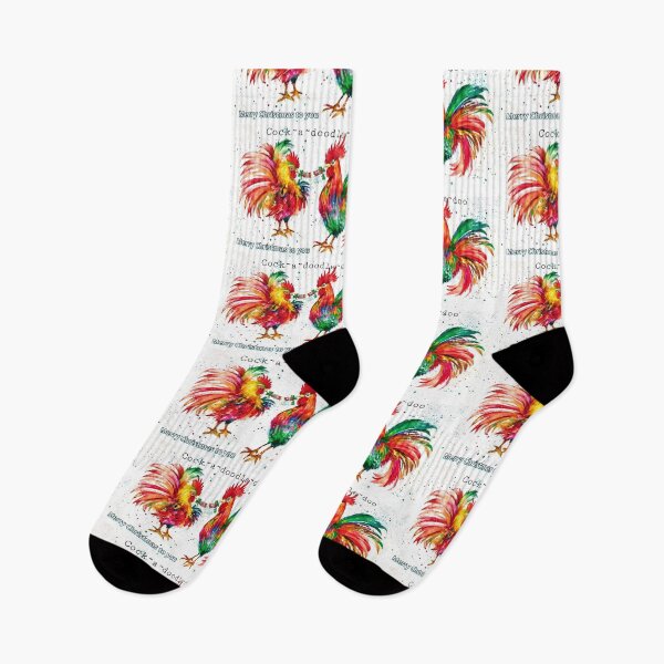 Item preview, Roosters be cracking Christmas crackers! designed and sold by AliciaSanson.