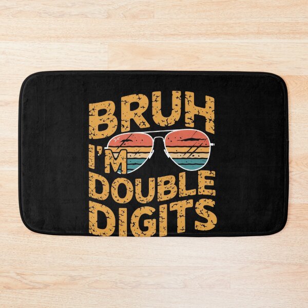 Item preview, Bruh I’m Double Digits 10th Birthday Boy Funny designed and sold by Hananiah Merch.