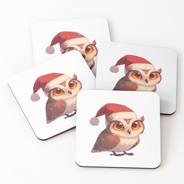 Item preview, Your cute happy friend christmas owl designed and sold by PatternFly.