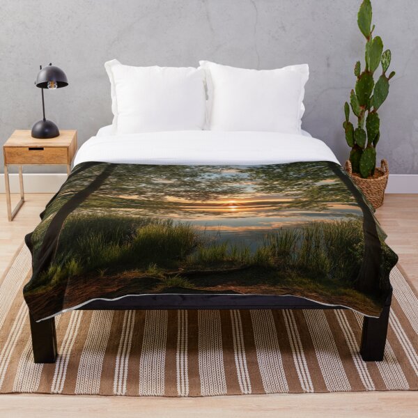 Item preview, Atardecer de verano junto al lago designed and sold by Macho97.