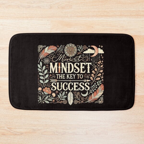 Item preview, Motivational Quote, Mindset is the Key to Success  designed and sold by Logiamerch.