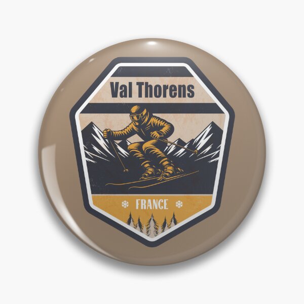 Item preview, Val Thorens France Winter Skiing Design designed and sold by CynthiaGraphics.