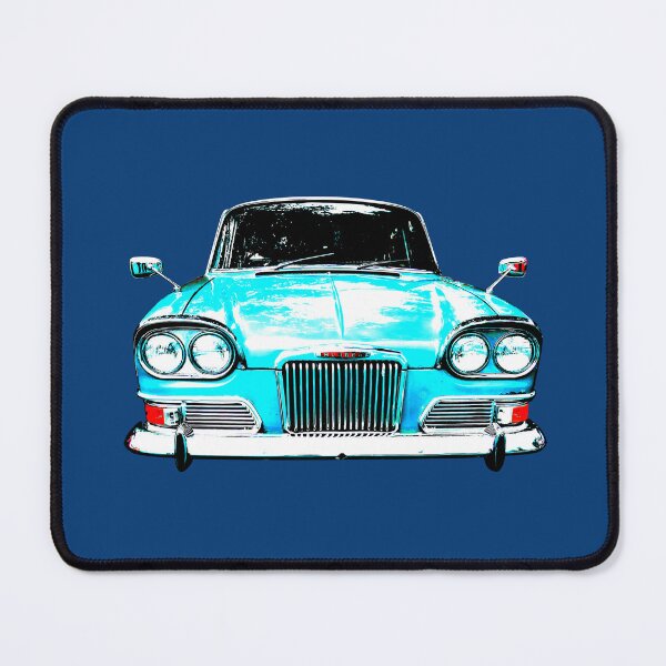 Item preview, Humber Sceptre Mk1 1960s British classic car high contrast blue designed and sold by soitwouldseem.