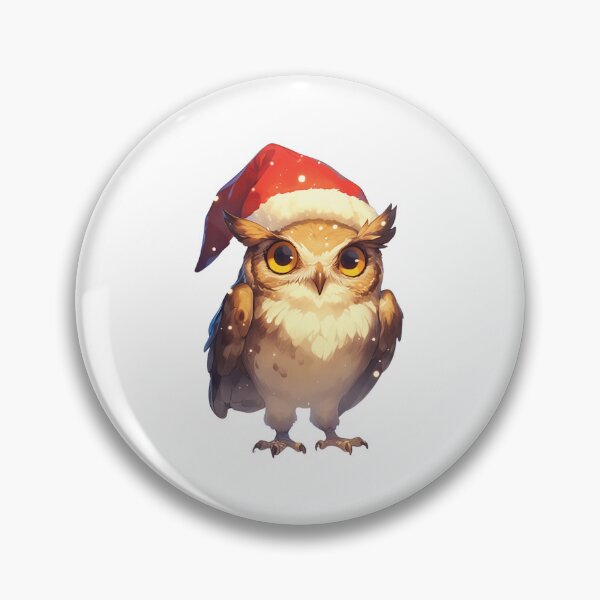 Item preview, Your cute happy friend christmas owl designed and sold by PatternFly.