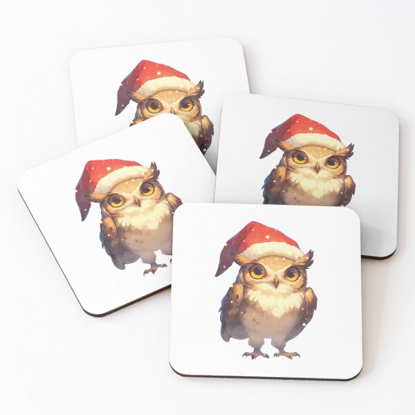 Item preview, Your cute happy friend christmas owl designed and sold by PatternFly.