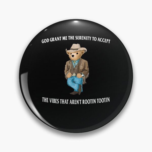 Item preview, Serenity Bear The Vibes That Aren't Rootin Tooting designed and sold by Wisppiaa.