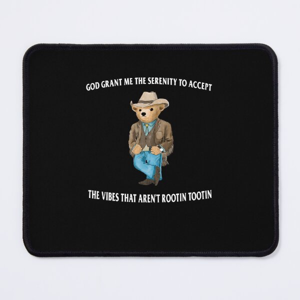 Item preview, Serenity Bear The Vibes That Aren't Rootin Tooting designed and sold by Wisppiaa.
