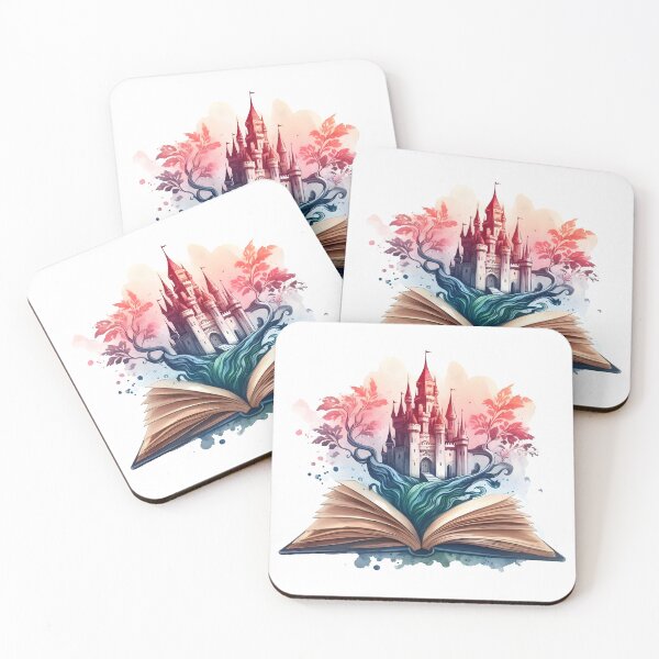 Item preview, Castle Emerging from Book designed and sold by Artifyx-by-Foxy.