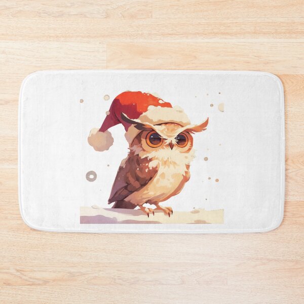 Item preview, Your cute happy friend christmas owl designed and sold by PatternFly.