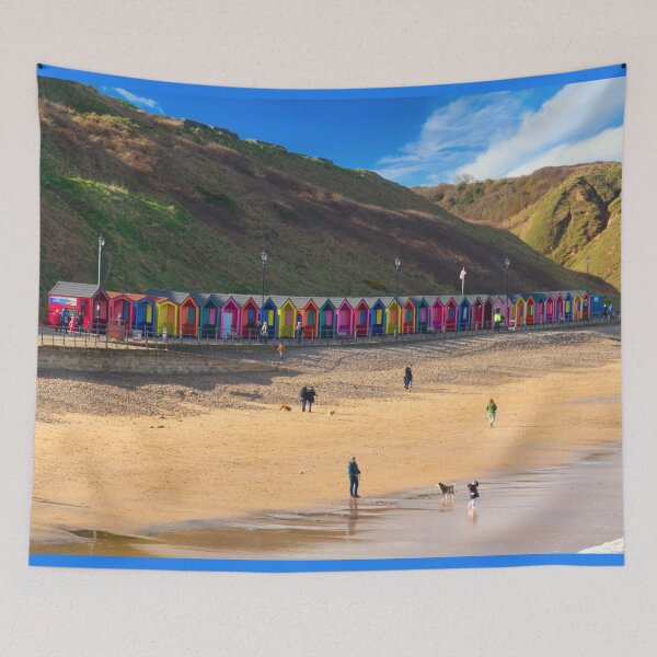 Item preview, Saltburn-by-the-Sea Beach Huts designed and sold by Alisonchambers2.