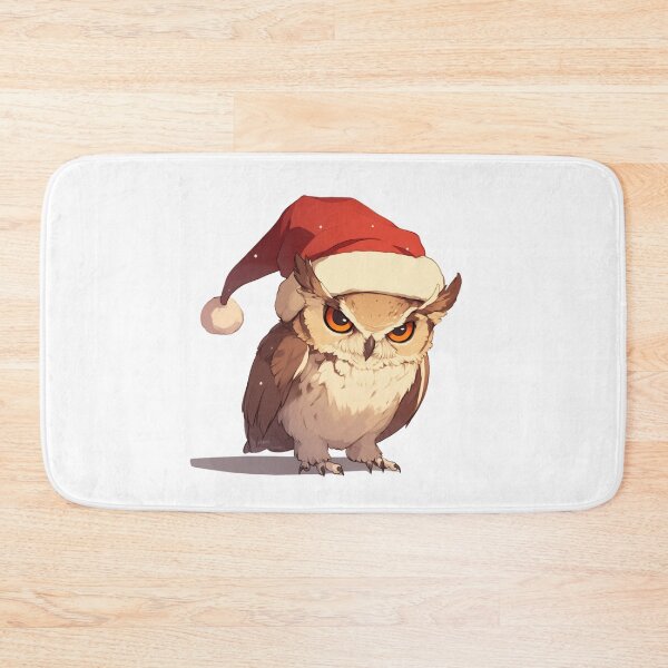 Item preview, Your cute happy friend christmas owl designed and sold by PatternFly.