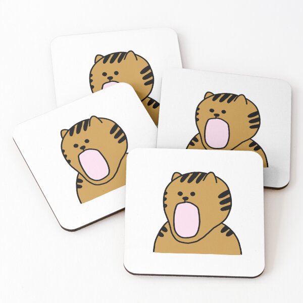 Item preview, a Cat with big mouth designed and sold by superbaechoo.