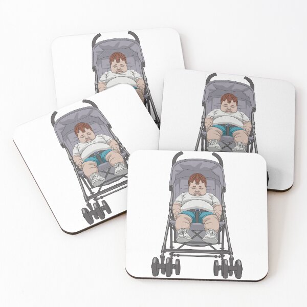 Item preview, Fat child in a pushchair designed and sold by EAVE Studio.
