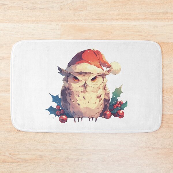 Item preview, Your cute happy friend christmas owl designed and sold by PatternFly.