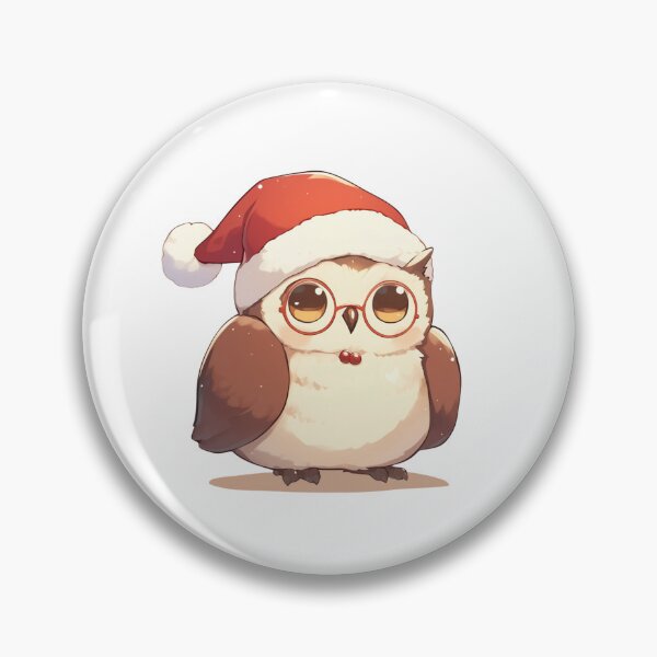 Item preview, Your cute happy friend christmas owl designed and sold by PatternFly.