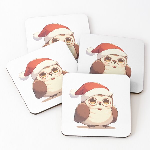 Item preview, Your cute happy friend christmas owl designed and sold by PatternFly.