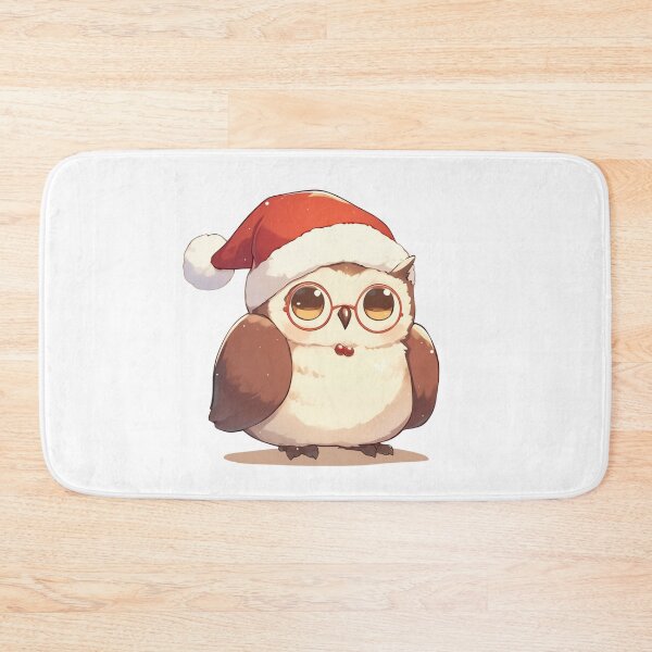 Item preview, Your cute happy friend christmas owl designed and sold by PatternFly.