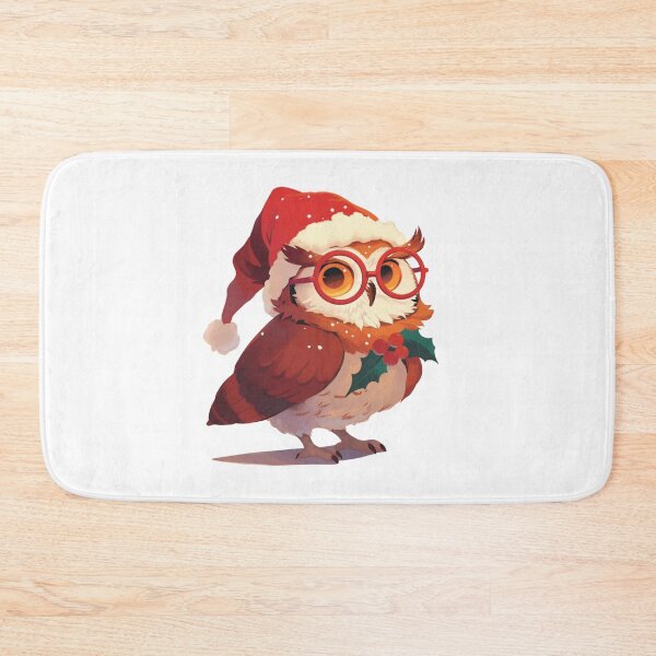 Item preview, Your cute happy friend christmas owl designed and sold by PatternFly.