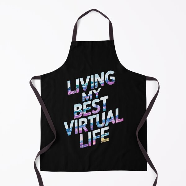 Item preview, Inspirational Quote Living My Best Virtual Life designed and sold by InsanseCreation.