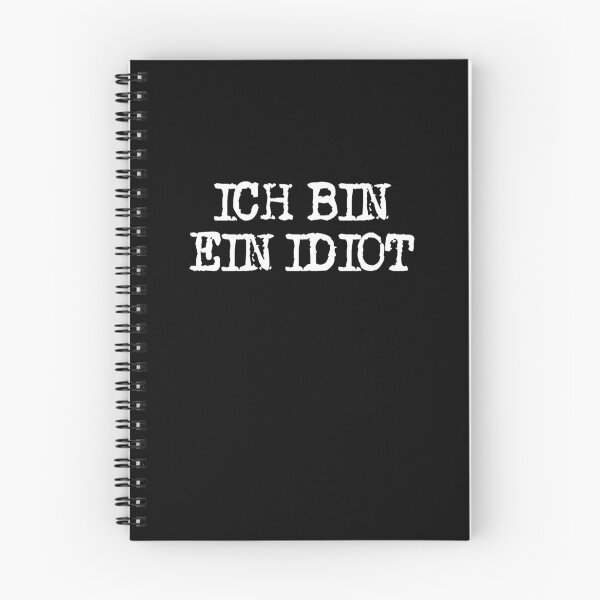 Item preview, Ich bin ein Idiot designed and sold by maxdolcini.
