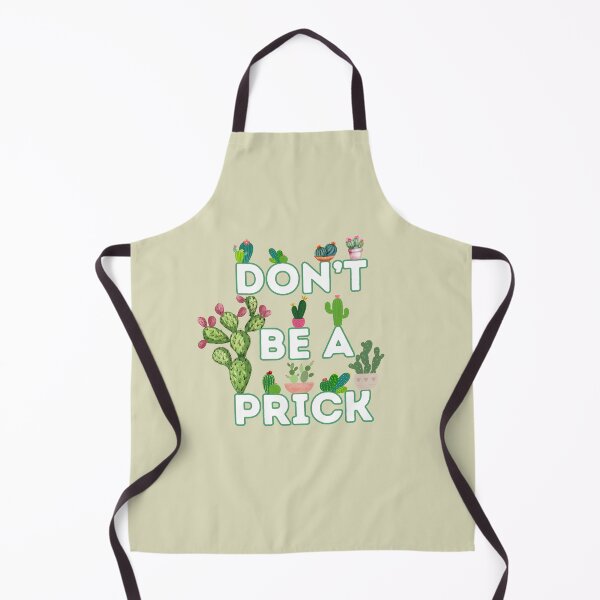 Item preview, Don't be a prick, plant pun, cactus pun, funny plant quote designed and sold by Wennebabs.