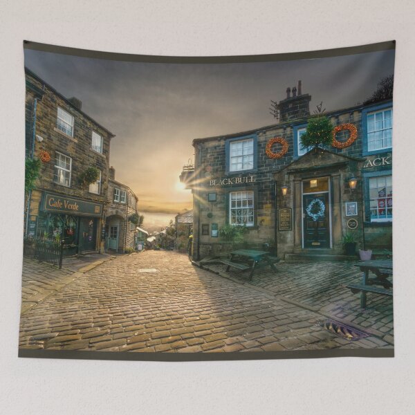 Item preview, Haworth Main Street Sunrise designed and sold by Alisonchambers2.