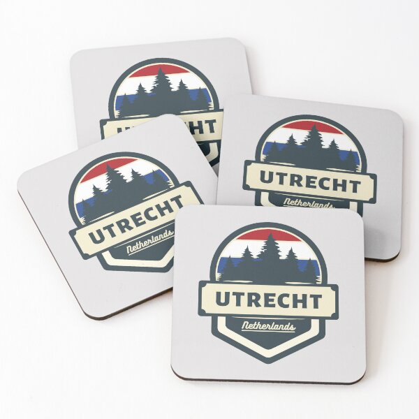 Item preview, Utrecht Netherlands Retro Vintage Badge designed and sold by World Designs.