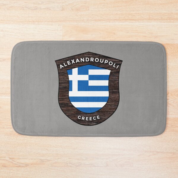 Item preview, Alexandroupoli Greece Emblem Flag designed and sold by World Designs.