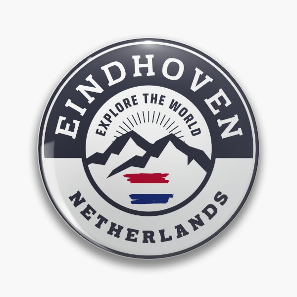 Item preview, Eindhoven Netherlands Black and White Crest designed and sold by World Designs.