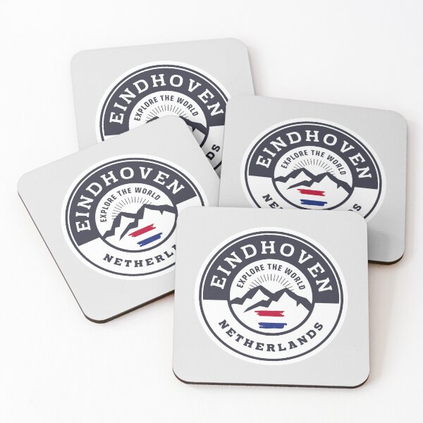 Item preview, Eindhoven Netherlands Black and White Crest designed and sold by World Designs.