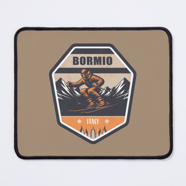 Item preview, Bormio Italy Winter Skiing Design designed and sold by CynthiaGraphics.
