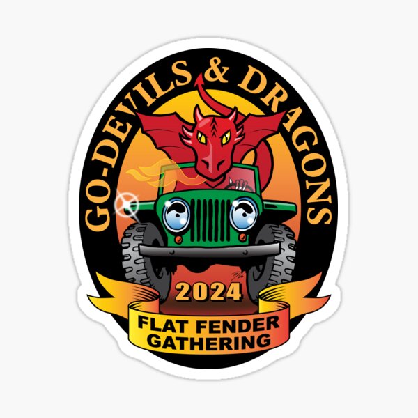 Go-Devils and Dragons 2024 Sticker