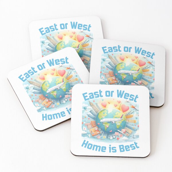 Item preview, East or West Home is Best - world designed and sold by ColorfulVertigo.
