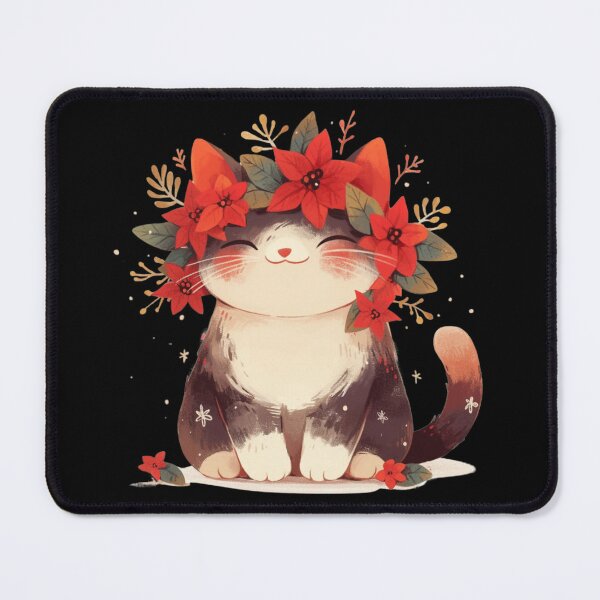 Item preview, Festive Kitty Cat designed and sold by MendaciousMina.