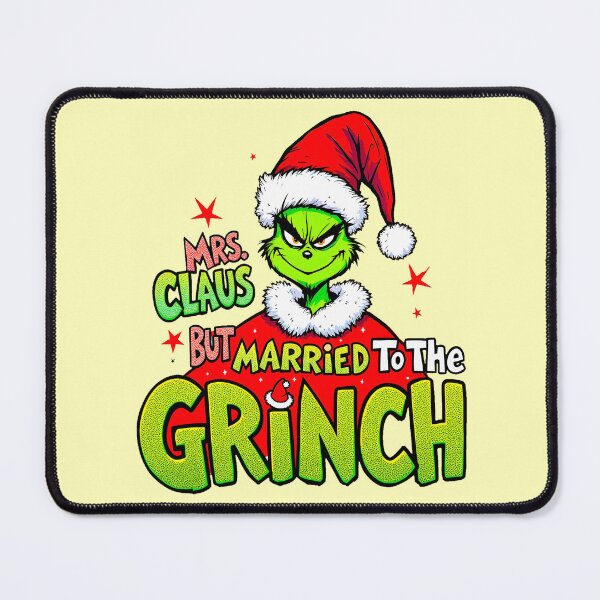Item preview, Mrs. Claus But Married To The Grinch designed and sold by AlphaTeez.