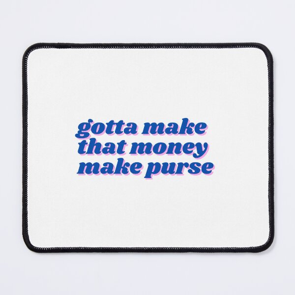 Item preview, Copy of ateez work make that money make purse blue/pink designed and sold by mochihoshi.