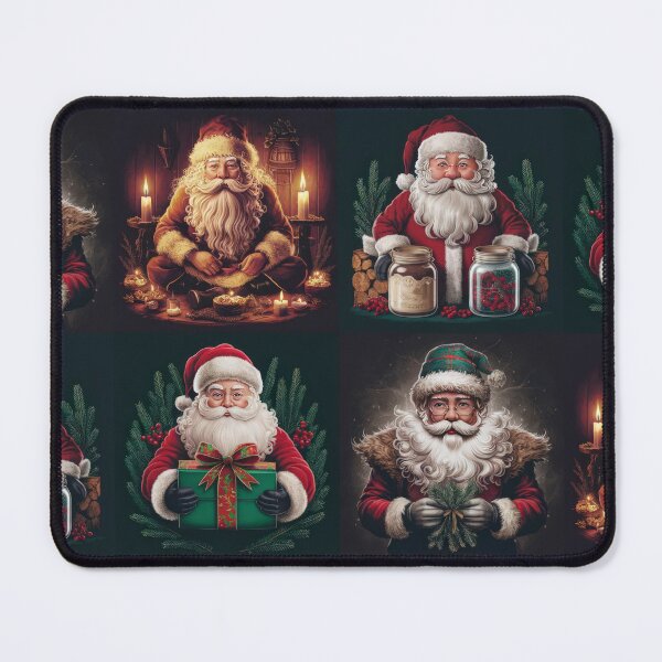 Item preview, Christmas Vintage Funny Art Four Santa Claus Pattern,Christmas Santa Claus Pattern, Santa Claus, Christmas Art Pattern,Christmas Art,Christmas Funny Pattern, Christmas Vintage Pattern designed and sold by Expressions-Sel.